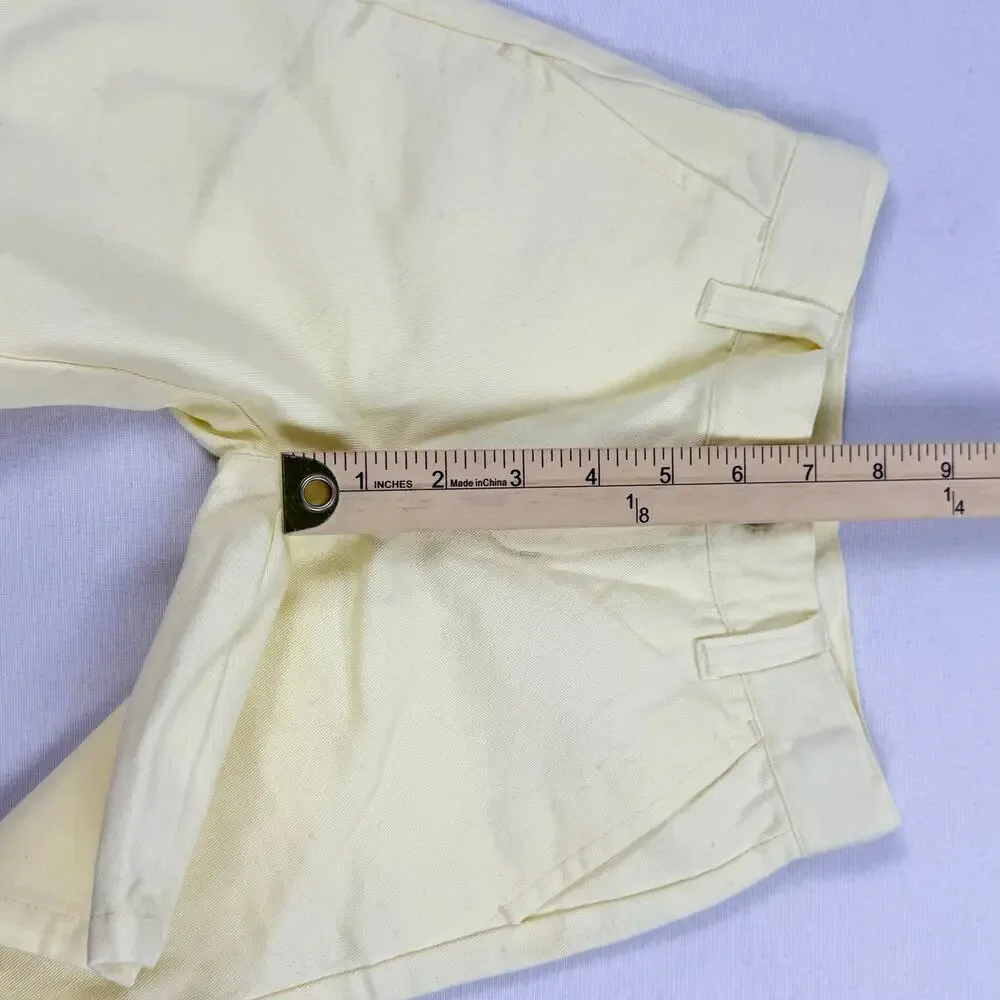 Janie and Jack Kids Chino Short Boys 4 Butter Yellow